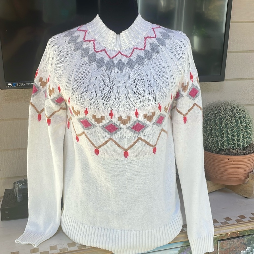 1901 argyle sweater